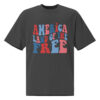 164th of July America Land of the Free Graphic t-shirt