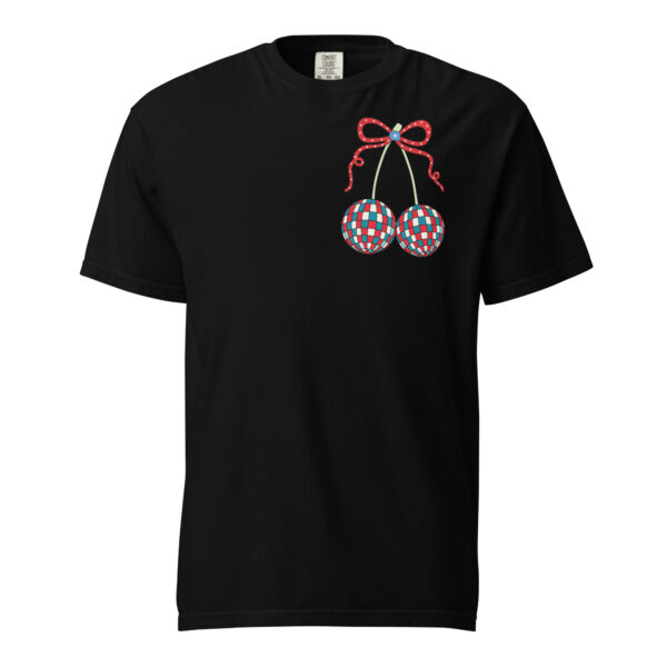 4th of July Coquette Bow Disco Ball T-shirt