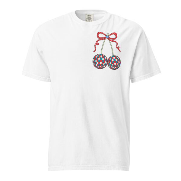 4th of July Coquette Bow Disco Ball T-shirt