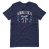 4th of July Retro Coquette Bow T-shirt